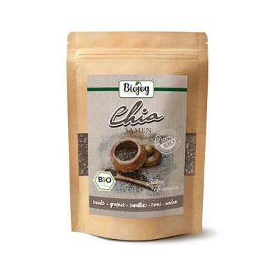 Obrázek Biojoy Celá semena Chia bio (500 g), černá, přírodní (Salvia hispanica)