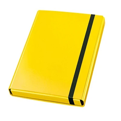 Obrázek VELOFLEX 4443310 Sběratelský box Velocolor, DIN A4, s gumovým páskem, na sešity z kartonu, lesklý kašírovaný, žlutý, 23 x 32 4 cm, 1 kus