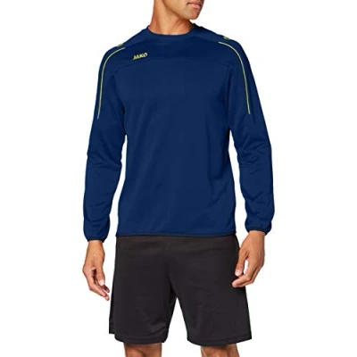 Obrázek JAKO Pánská tréninková mikina Classico, nightblue/citro, XXL, 8850