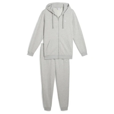 Obrázek Puma Hooded Tepláková souprava, Muži, Velikost: XL, Light gray heather