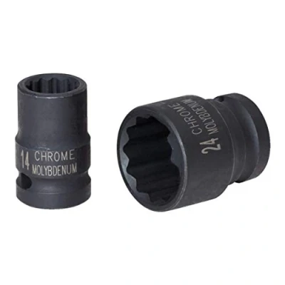Obrázek KS Tools 515.0935 1/2&quot; 12hranný silový konektor, krátký, 1&quot;