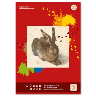 Obrázek Edition Dürer malířský blok zrnitý A4 50 listů 100 g/m², kreslicí pro děti a dospělé