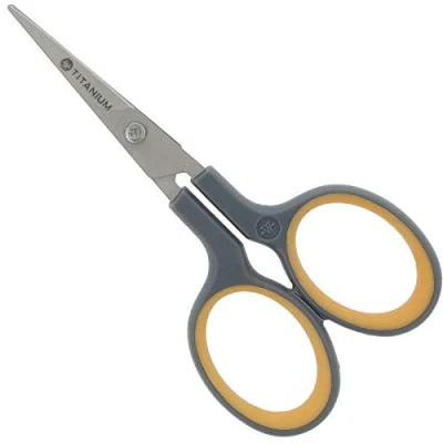 Obrázek Westcott E 30444 00 Titan Super Softgrip silueta nůžky, 10 cm, zakřivené, šedo žluté