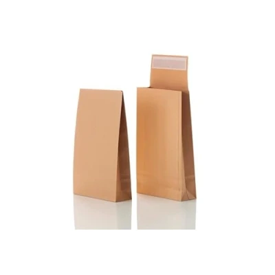 Obrázek Bong 14061 záhyb taška s Klotz podlahové B5 (176 x 250 30 mm) papír Kraft 110 g/m2, lepení se krycí pásek ve = ks Hnědá