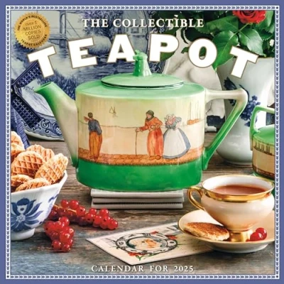 Obrázek The Collectible Teapot Wall Calendar 2025: A Tea Obsessive&#039;s Dream Come True