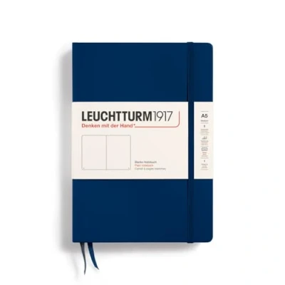 Obrázek Leuchtturm1917 zápisník Medium (A5), tvrdé desky, 249 stran, Námořnická modrá