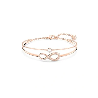 Obrázek Swarovski Náramky Infinity, Vrstva ze slitiny růžového zlata, Není relevantní.