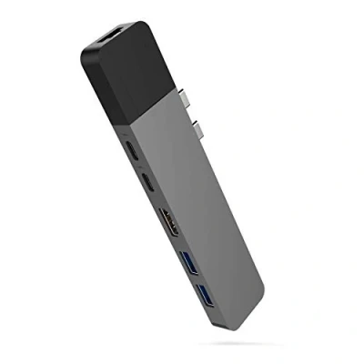 Obrázek Hyperion GN28 N pro Gray HyperDrive NET 6 V 2 HUB Macbook 2016/2017 Šedá