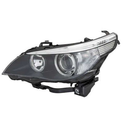 Obrázek HELLA 1EL 160 295 001 Halogen/Bi Xenon světlomet mimo jiné BMW 5 (E60) černý CCC/ECE pro pravostranný provoz levý