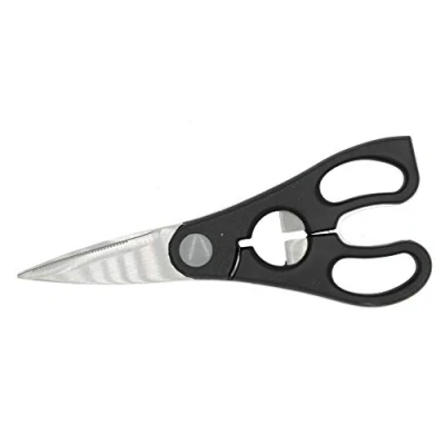 Obrázek FACKELMANN Mehrzweck Küche Scheren mit Flaschenöffner, Edelstahl, Silber
