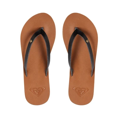 Obrázek ROXY JYLL Sandalen FÜR Frauen ARJL200751 Sandály s odděleným palcem, Ženy, Velikost: 37, Black Umělé vlákno / textil