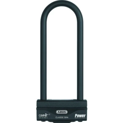 Obrázek ABUS zámek Granit Power 58/140HBIII na motocykl s válcem XPlus bezpečnostní úroveň 18260 mm, výška třmenu, černý