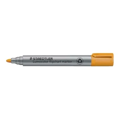Obrázek Staedtler 356 4 Lumocolor Flipchartmarker Kuličkový hrot, 2 mm, 10 kusů, Oranžová