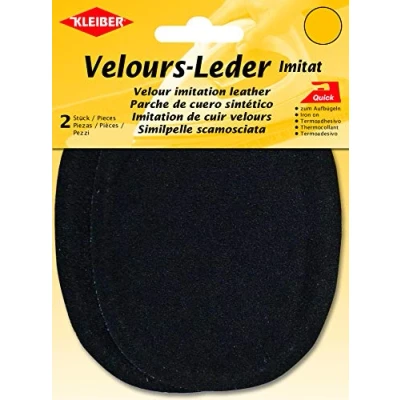 Obrázek Kleiber + Co.GmbH velurové skvrny na ramínkách, oválné, 6, cca 13 cm x 10