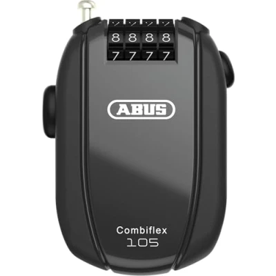 Obrázek ABUS Zámek na kolo Combiflex, černý, 105 cm