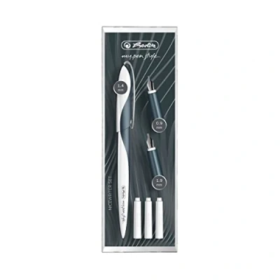 Obrázek Herlitz 11360286 Nicewriter Set my.pen style, Dark Shale
