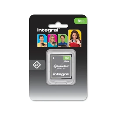 Obrázek Integral Memory INCF8GV2 CompactFlash 8GB paměťová karta