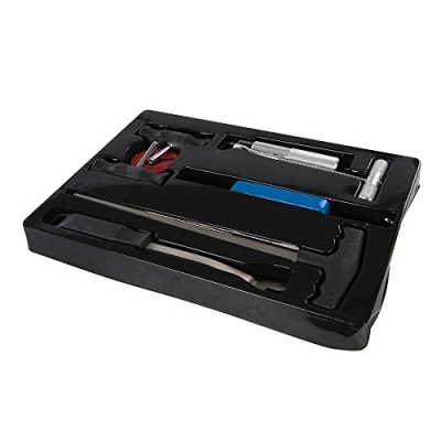 Obrázek Silverline 554603 Windschutzscheiben Ausbauwerkzeug, Mehrfarbig, 7 Teilig Satz
