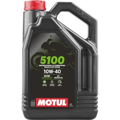 Obrázek Motul 104068 5100 4T, 10 W 40, 4 l