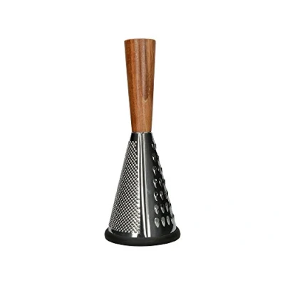 Obrázek GOURMET CHEESE Creative Tops Kleine, konische Käsereibe im Vintage Stil mit Holzgriff, 11 x 28 cm (4,5 4,5 Zoll)