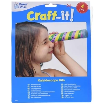 Obrázek Baker Ross Stavebnice kaleidoskopu (4 kusy) Zábava pro kutily všechny děti