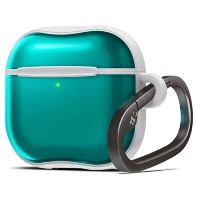 Obrázek Spigen Classic C1 pouzdro kompatibilní s AirPods 4 (2024) modrá Bondi