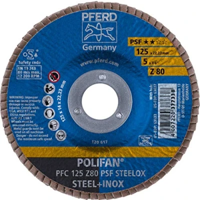 Obrázek Pferd Flap Disc with 125 mm Diameter Grain / Range