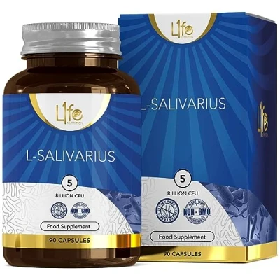 Obrázek LN Lactobacillus Salivarius 90 Probiotic kapsle 5 miliard KBU L v jedné kapsli probiotika bez genetického inženýrství, lepku a alergenů vyrobeno GB
