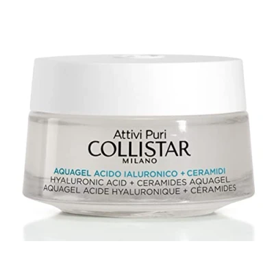 Obrázek Collistar Kyselina hyaluronová Attivi Puri + Ceramide akavgel, zvlhčující gel pro lifting krém se 4 molekulárními hmotnostmi, do hloubky hydratuje, napíná a redukuje vrásky, 50 ml