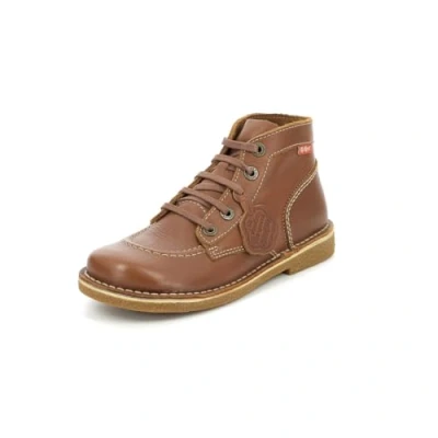 Obrázek Kickers Dámské kozačky Legendiknew, Braun Camel Sem Miel Perm 114