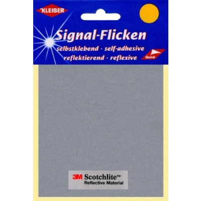 Obrázek Kleiber + Co.GmbH Signal Flicken selbstkl, šedá, střední