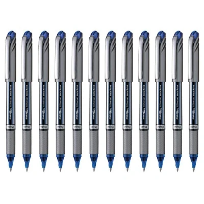 Obrázek Pentel BL117W EnerGel Tradio Liquid gelové skútry, balení 12 ks (barva krytu bílá)