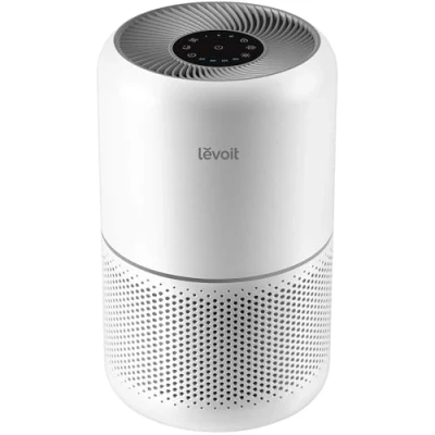 Obrázek LEVOIT Čistička vzduchu HEPA vzduchový filtr pro alergiky, čistič proti plísním, prachu, pylům zvířecím chlupům, 4 náhradní filtry na výběr, časovač tichý režim spánku, bílá