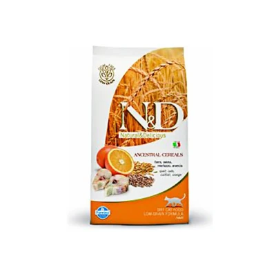 Obrázek N&amp;D Low Grain Ocean Cat Adult Codfish &amp; Orange 1,5kg