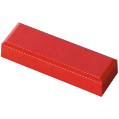 Obrázek MAUL magnety Facetterand (20 kusů) MAULpro 53 x 18 10 mm Mini z plastu silné na bílou tabuli a magnetickou ideální pro kancelář, domácí kancelář dílnu modré