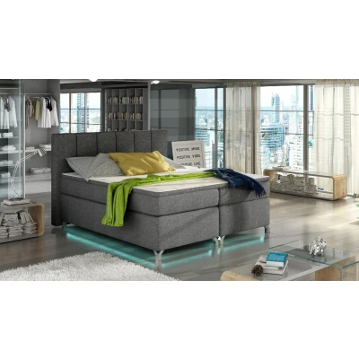 Obrázek Boxspring Basilio 180x200 s LED podsvícením Materiál / Dekor: Sawana 05