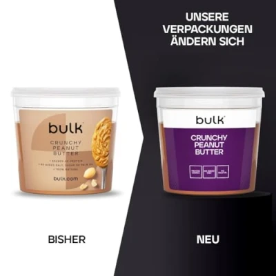 Obrázek Bulk Arašídové máslo, křupavý, 1 kg