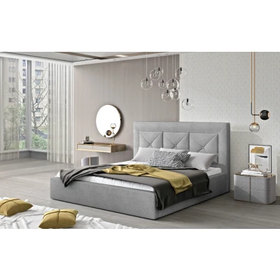 Obrázek Postel Cloe 140x200 kovový rám/ plynový zvedák/ box na lůžkoviny Materiál / Dekor: Omega 13
