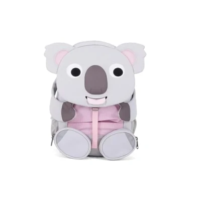 Obrázek Affenzahn Batoh do mateřské školy pro 3 5leté Kita Funkční 8L, Kimi Koala šedá, moderní