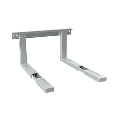 Obrázek PureMounts MWH 02 univerzální/mikrovlnný držák pro montáž na stěnu nastavitelná výložník (385 535 mm), šířka výložníku: 43 cm, nosnost: max. 35,0 kg, stříbrošedá