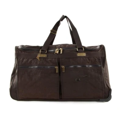 Obrázek camel active Bags Journey pánská cestovní taška s kolečky Weekender, Hnědá, 000397