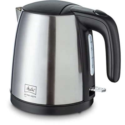 Obrázek Rychlovarná konvice MELITTA Prime Aqua mini, nerezová ocel, 1,0 l, 2200 W, šikovná velikost, 1018 07
