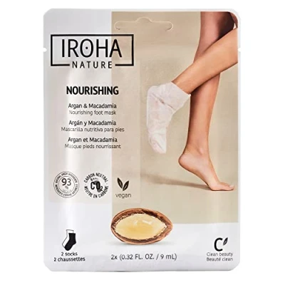 Obrázek Argan Socks nourishing pflegende Söckchen mit Arganöl Feuchtigkeits Pflege für trockene Füße Hornhaut 659408