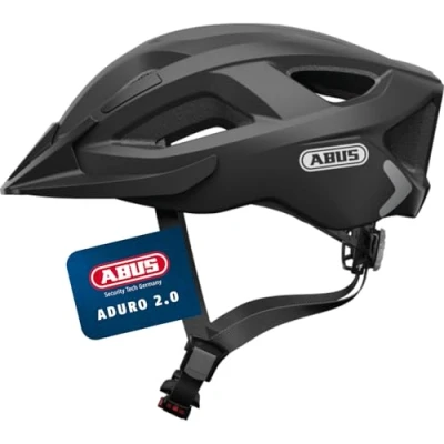 Obrázek Cyklistická helma Abus Aduro 2.0, černá, 58 62 cm