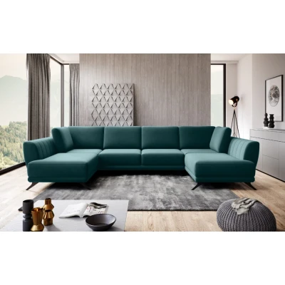 Obrázek Larco sedací souprava Materiál / Dekor: Velvetmat 38, Orientace: Symetrická do &quot;U&quot;