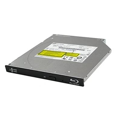 Obrázek Hitachi LG BU40N Internal UHD Blu Ray/DVD Drive/Burner, Slim 9. 5 mm Rewriter for Laptop, Desktop PC, Windows 10 Compatible, Ultra HD 4K Playback, M Disc Support (Bare Drive)