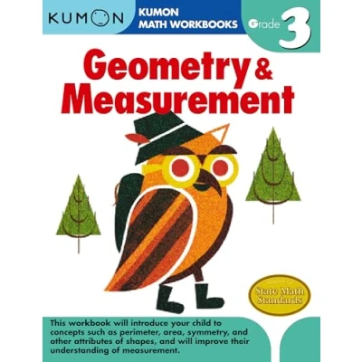 Obrázek Grade 3 Geometry &amp; Measurement (Kumon Math Workbooks)