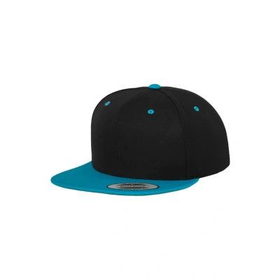 Obrázek Flexfit Classic Snapback 2TONE Kšiltovka, Velikost: One Size, Black/turquoise