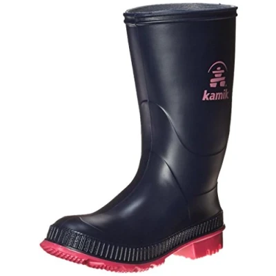 Obrázek Kamik Unisex dětské holínky Stomp, Modrá námořnická černá Nak, 30 EU