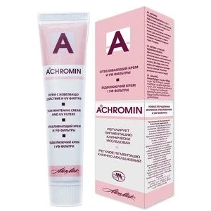 Obrázek Achromin Bleichcreme für dunkle Flecken, Altersflecken und nach der Schwangerschaft, 45 ml